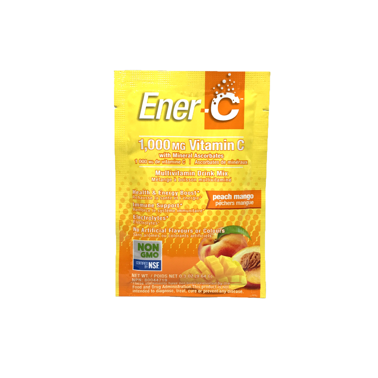 Ener-C Peach Mango Single Pack 9.64g (30 per case)