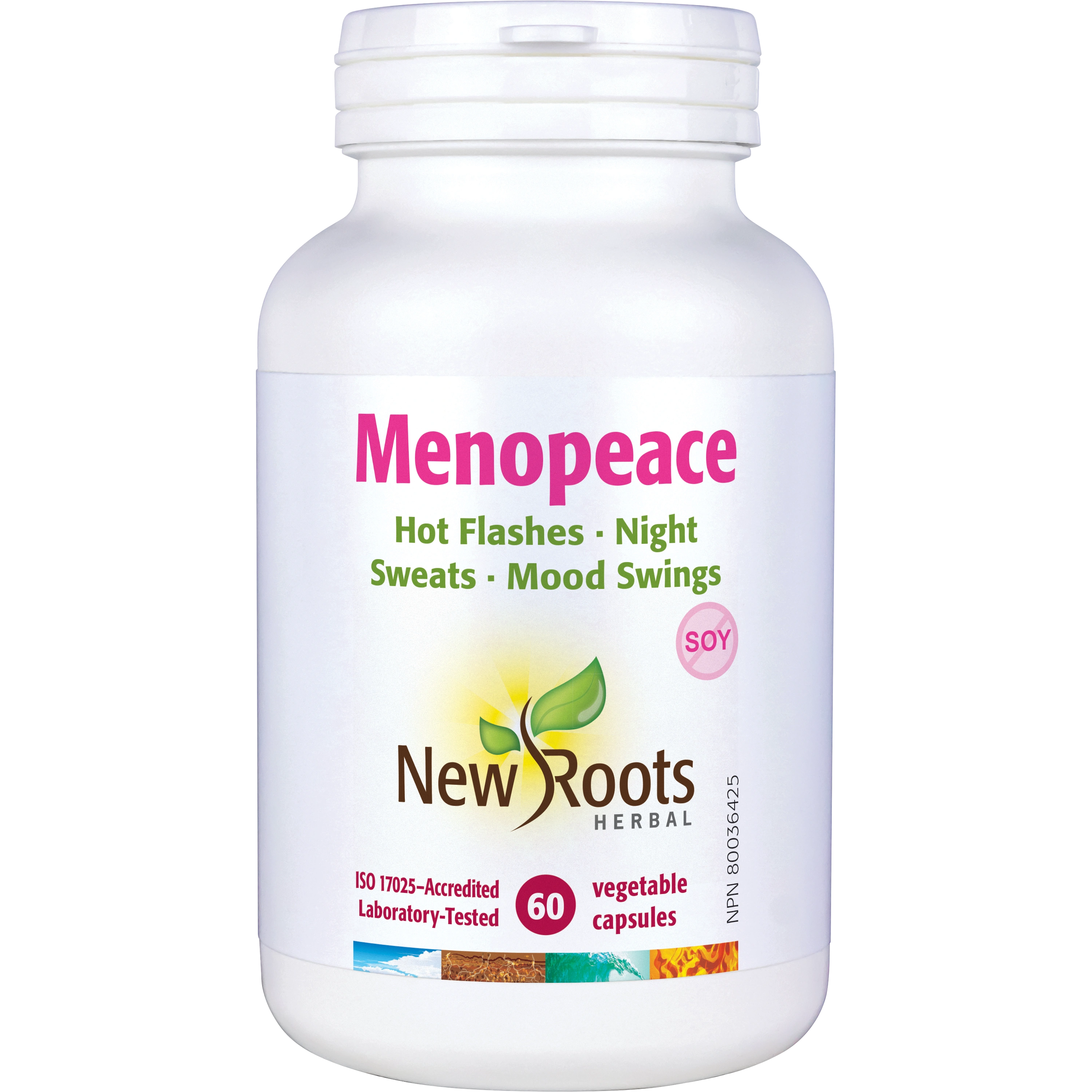 New Roots Menopeace 60 Vegetarian Capsules