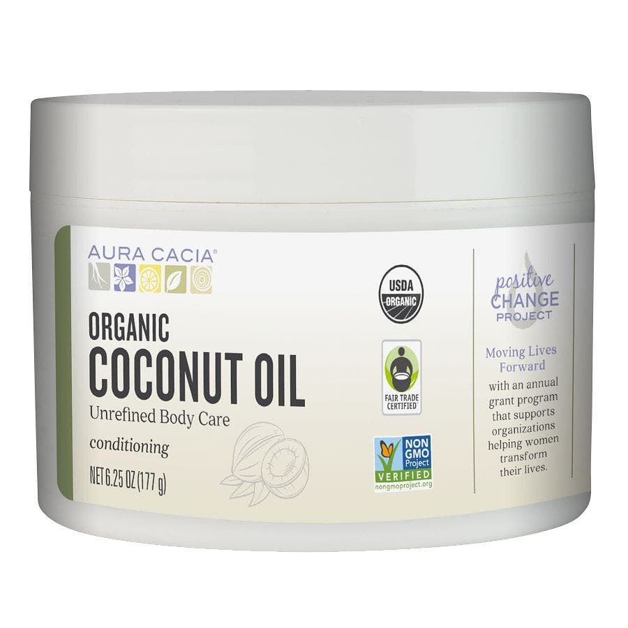 Aura Cacia Organic Coconut Oil 177g