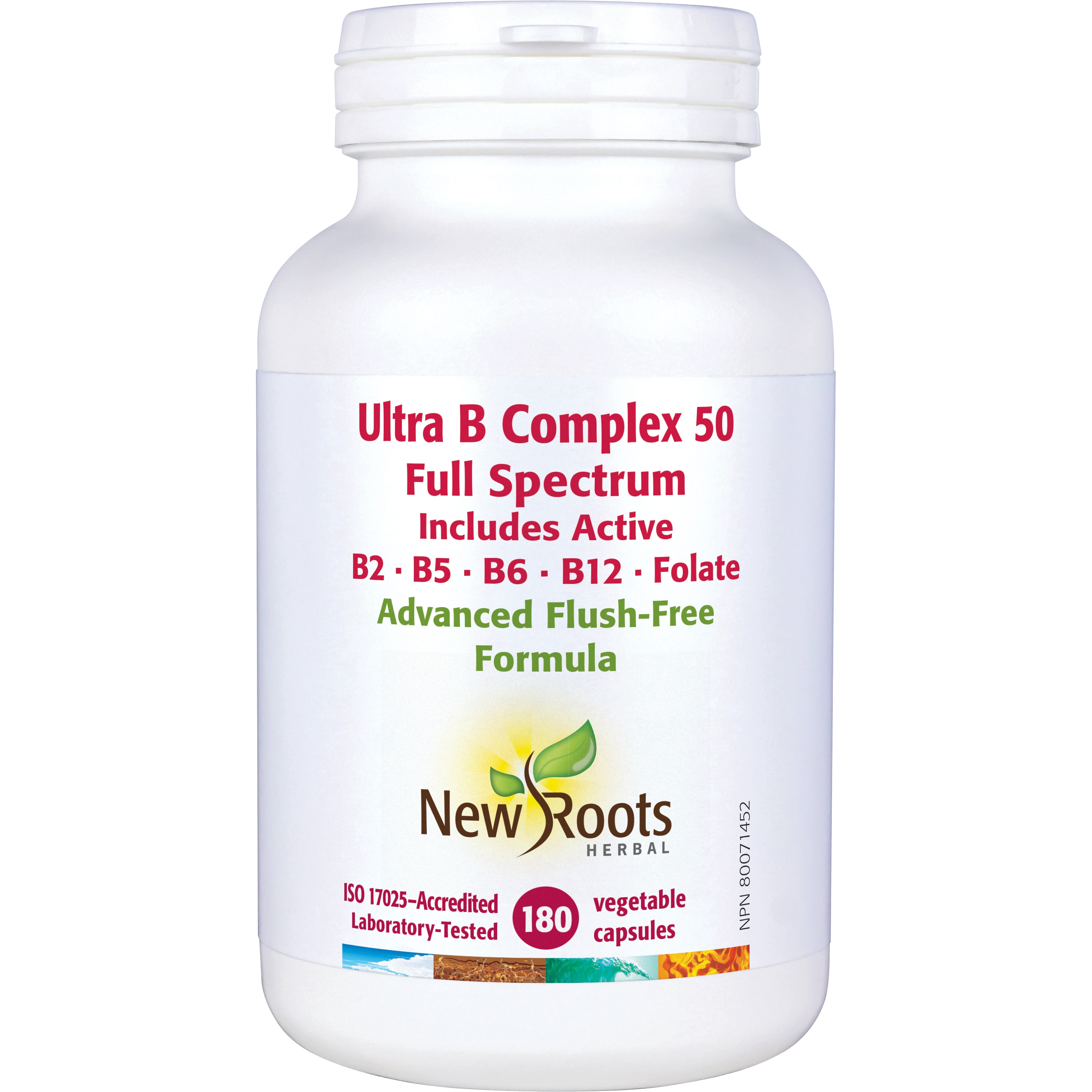 New Roots Ultra B Complex 50mg 90 Vegetarian Capsules