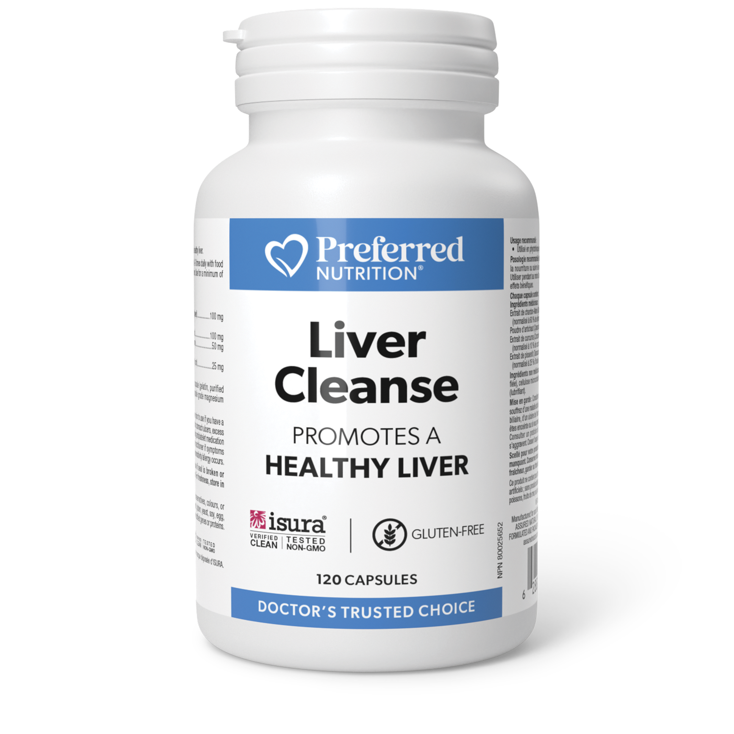 Preferred Nutrition Liver Cleanse 120 Vegetarian Capsules