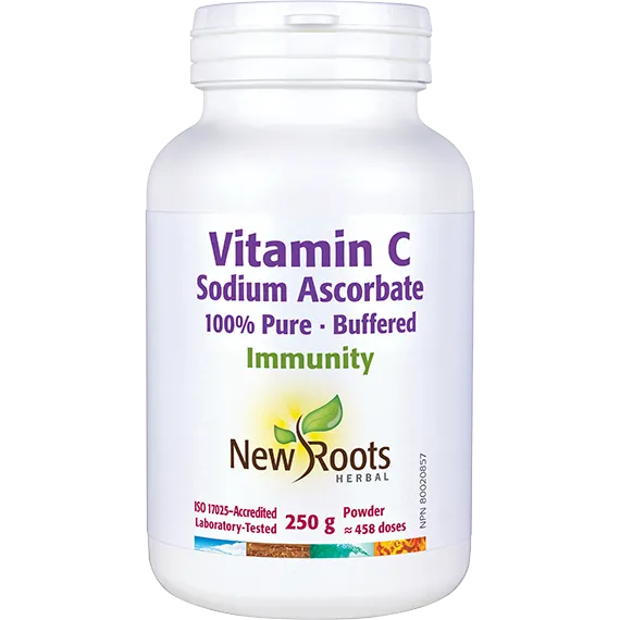 New Roots Sodium Ascorbate 250g Powder