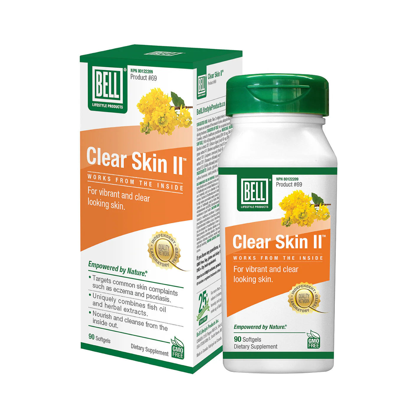 Bell Lifestyle Products #69 Clear Skin II 90 Capsules