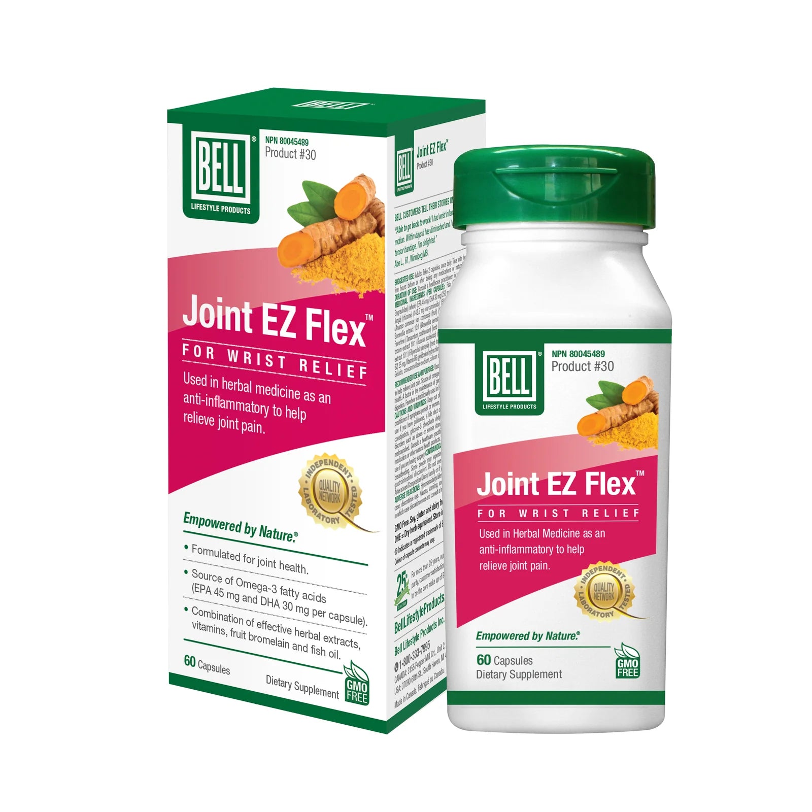 Bell #30 Joint EZ Flex 60 Capsules