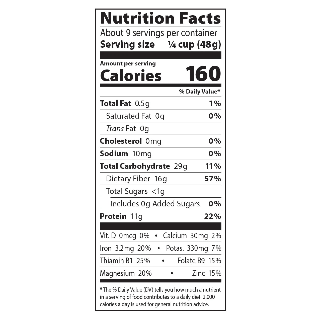 Eden Organic Black Beans 454g