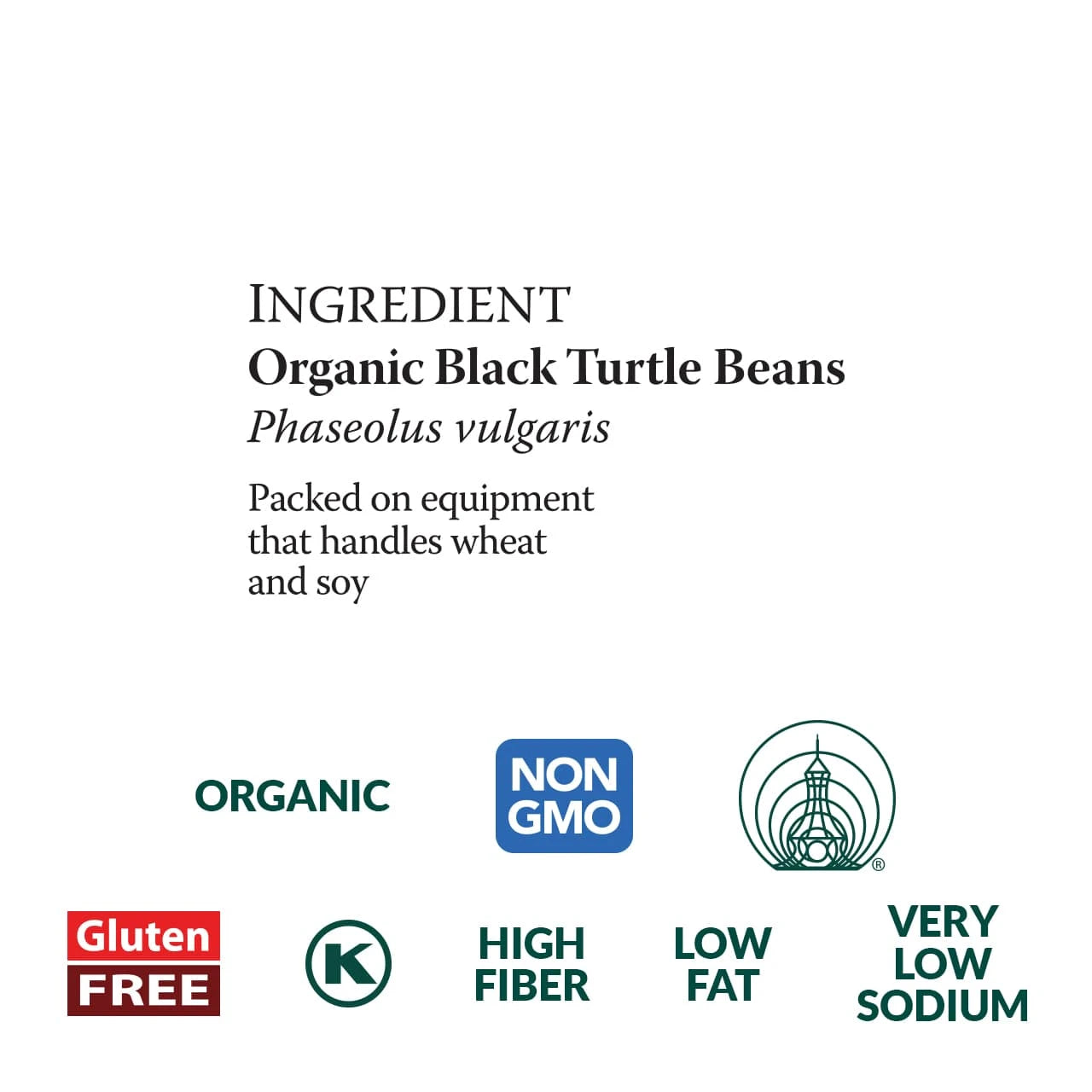 Eden Organic Black Beans 454g