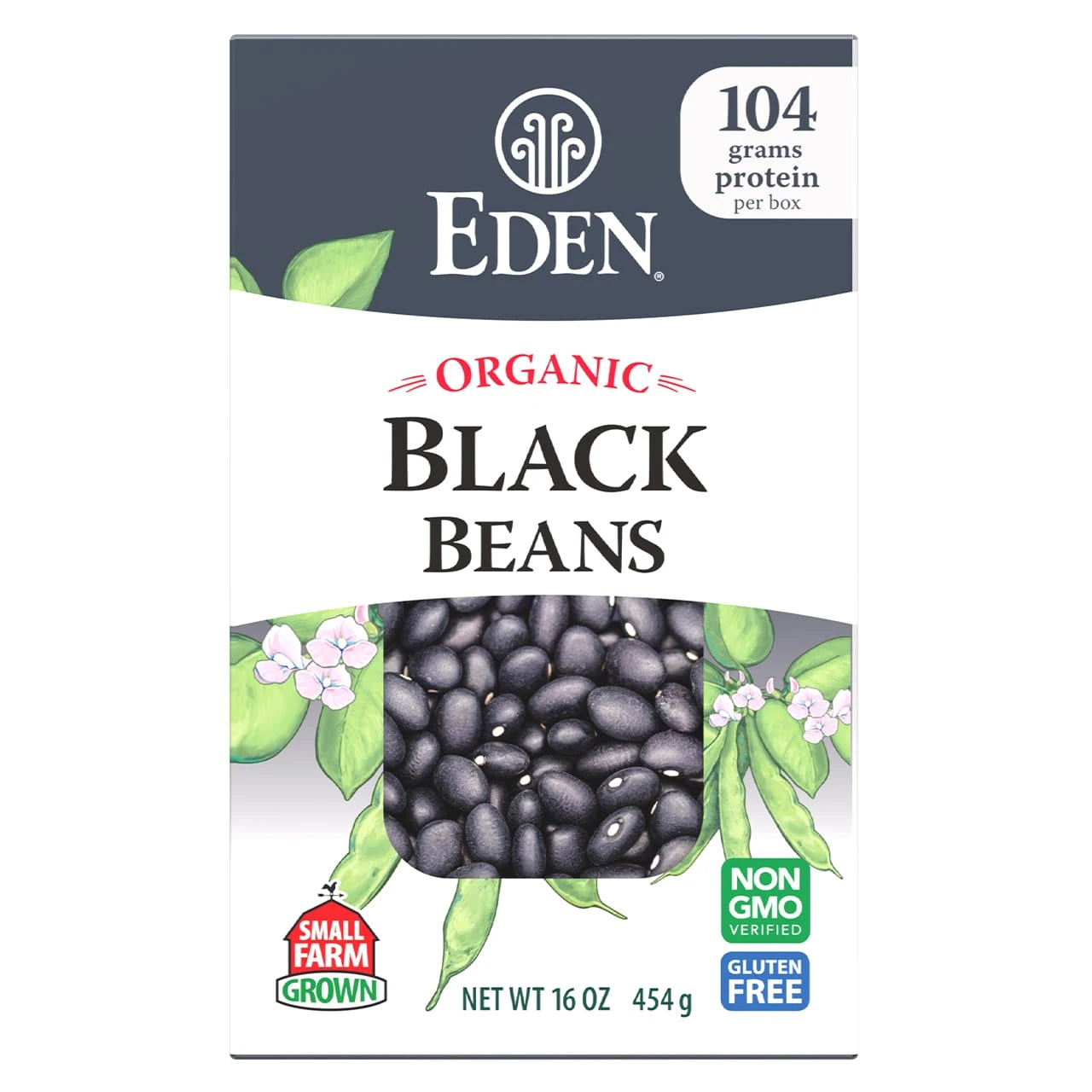 Eden Organic Black Beans 454g