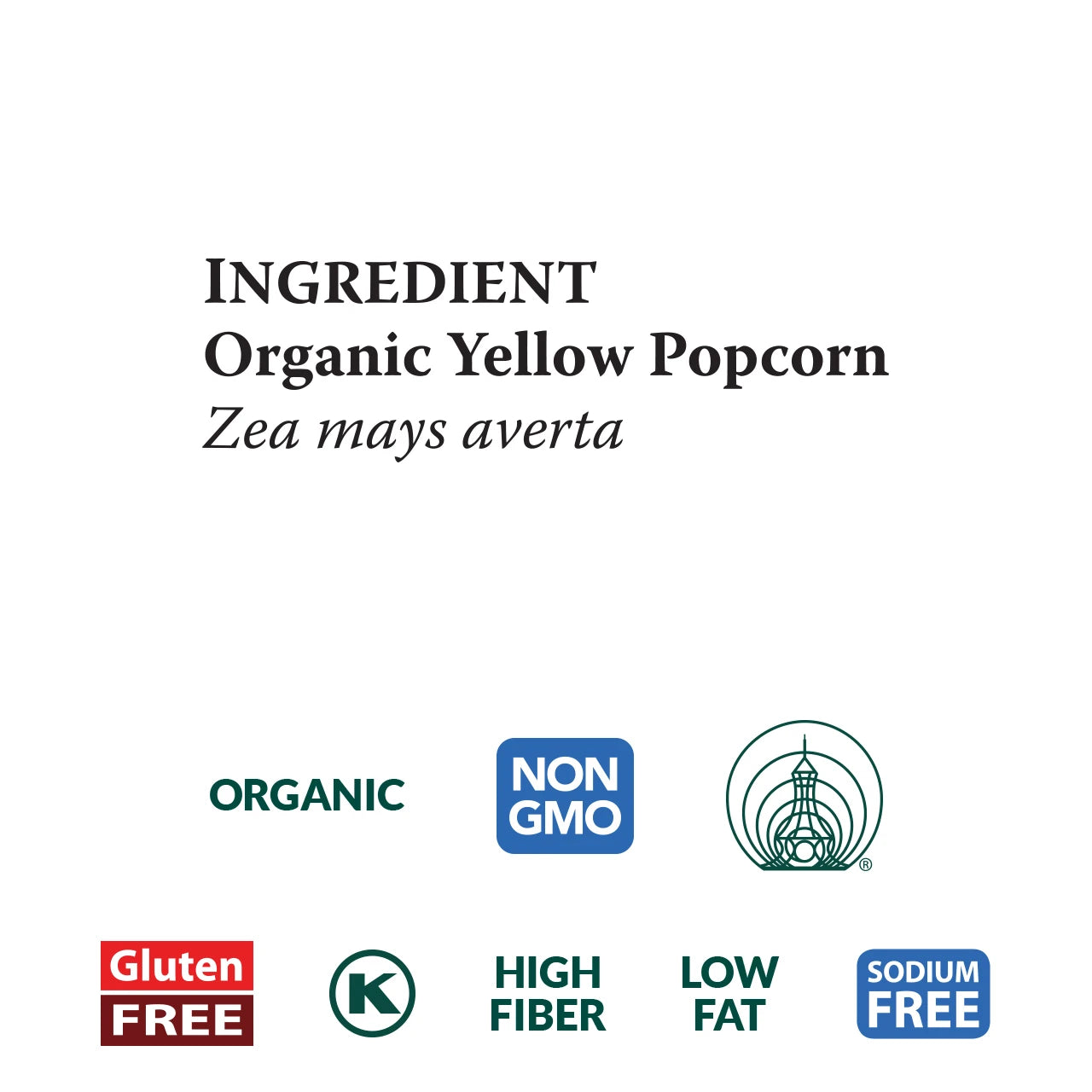Eden Organic Popping Kernels Popcorn 566g