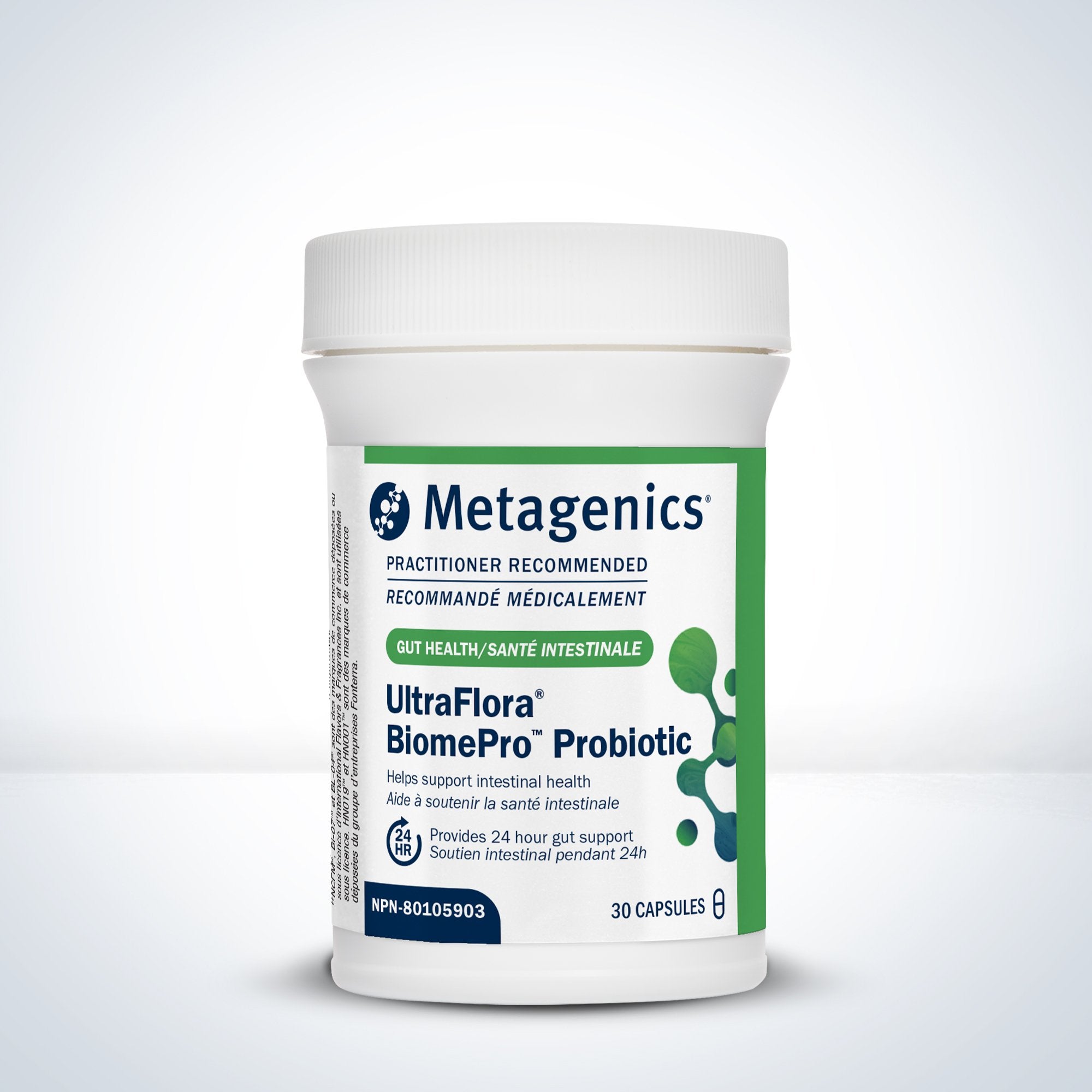 Metagenics UltraFlora BiomePro 30 Vegetarian Capsules