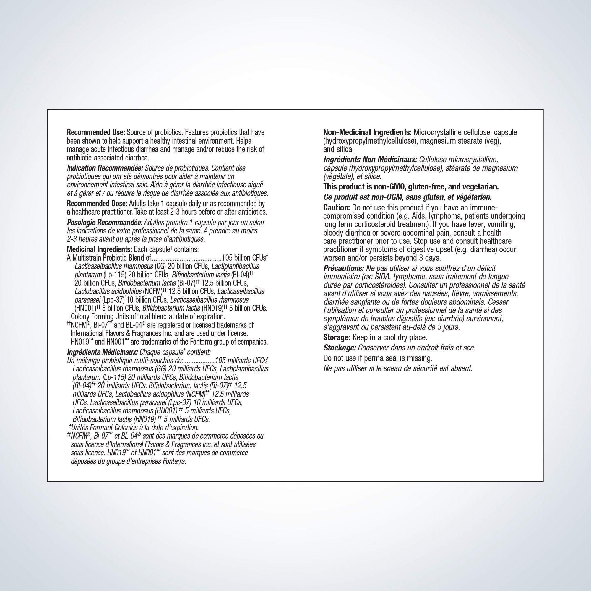 Metagenics UltraFlora BiomePro 30 Vegetarian Capsules