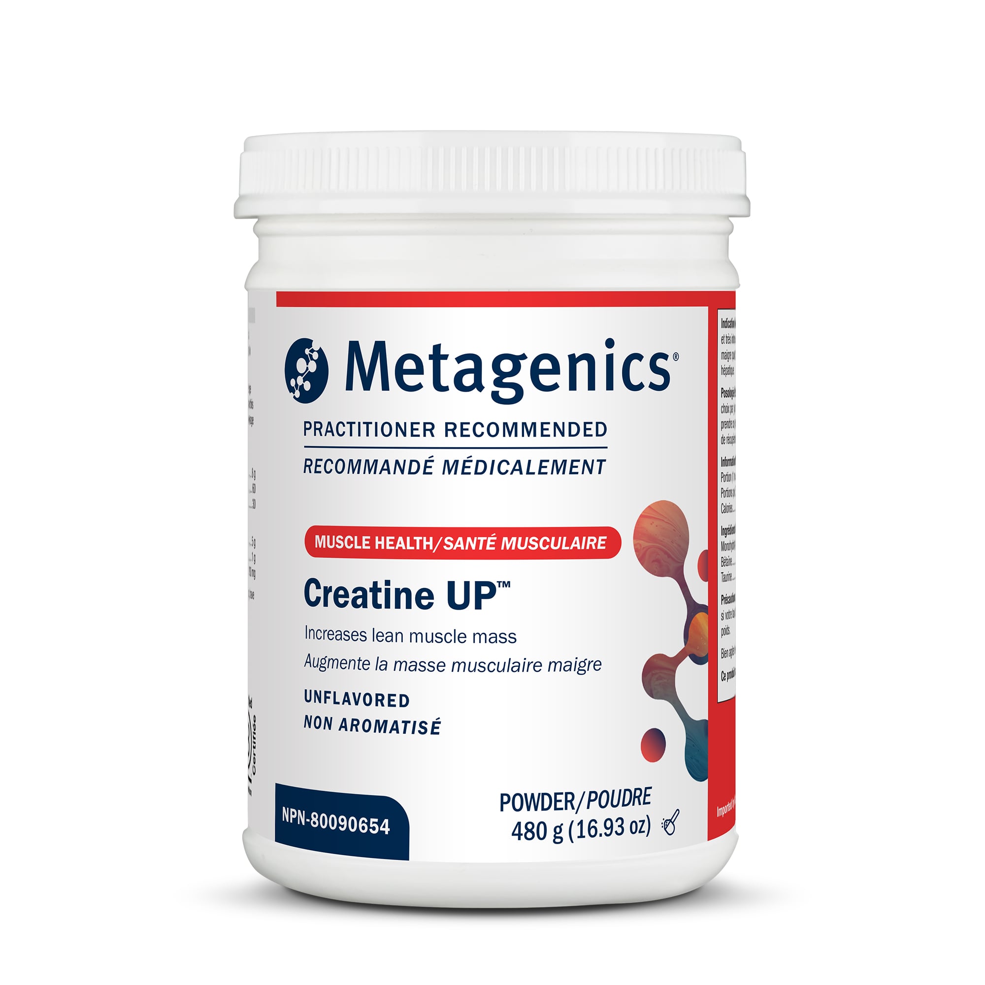 Metagenics Creatine UP Unflavoured 480g