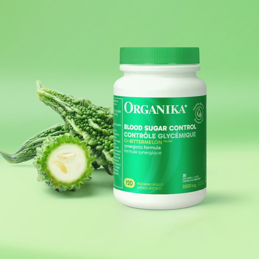 Organika Blood Sugar Control 120 Vegetarian Capsules