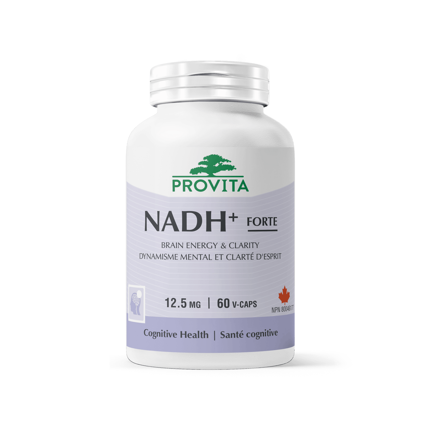 Provita NADH+ 12.5mg 60 Vegetarian Capsules