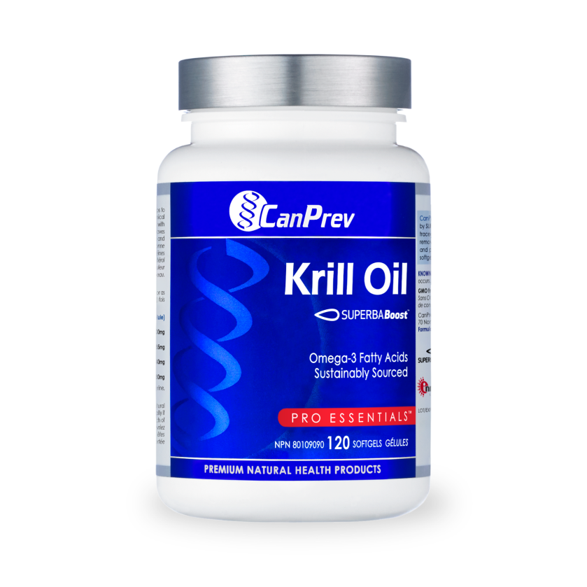 CanPrev Krill Oil SuperbaBoost 120 Softgels