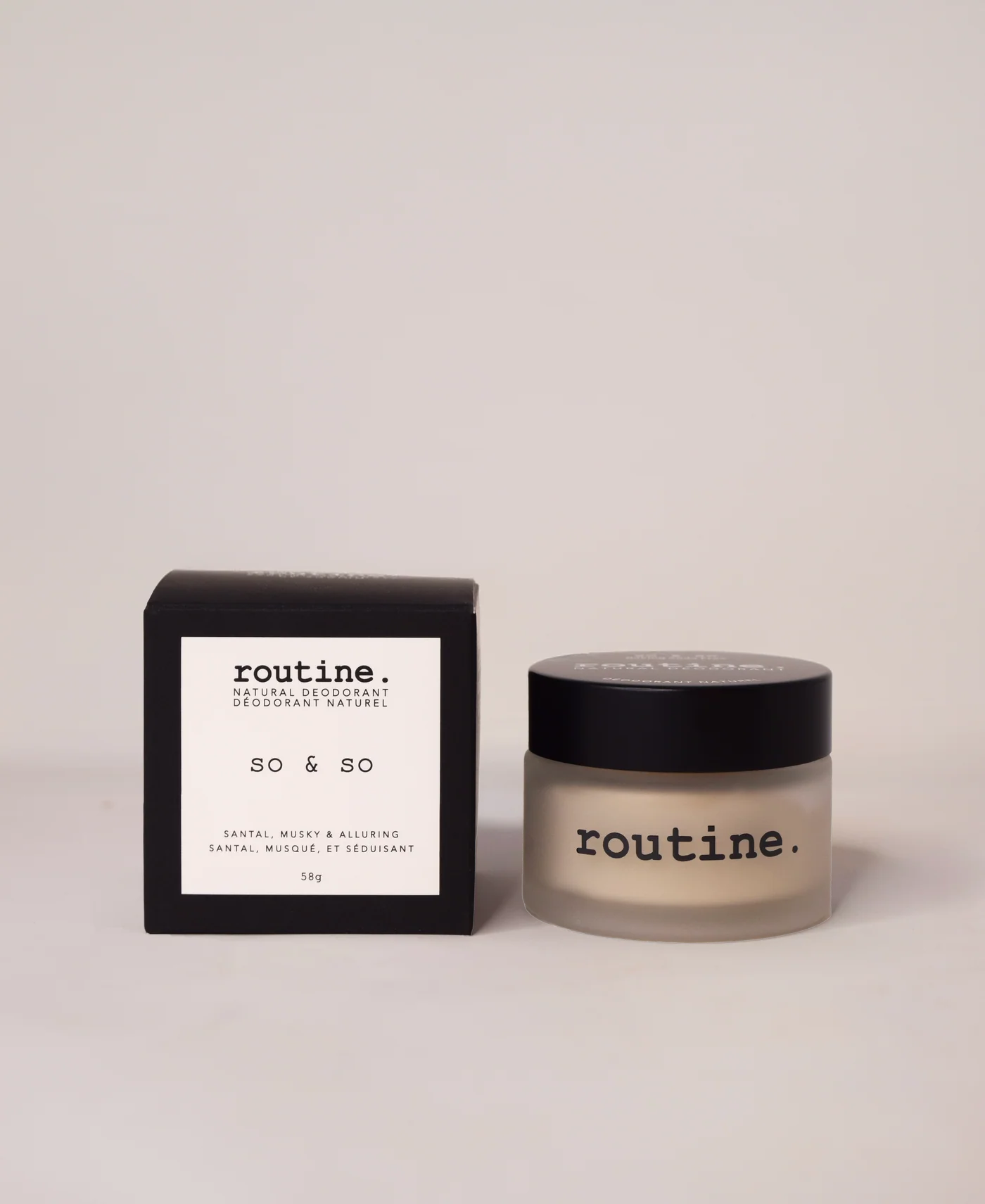 Routine So & So Natural Deodorant Cream 58g