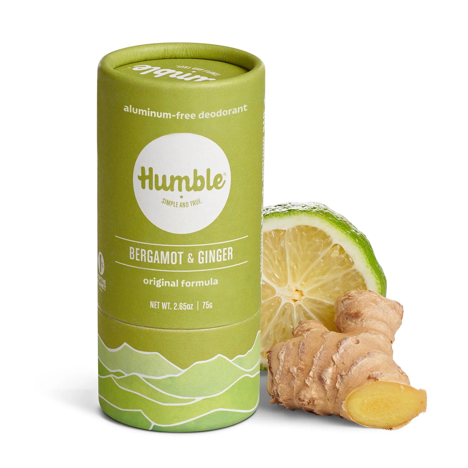 Humble Bergamot & Ginger Deodorant 75g