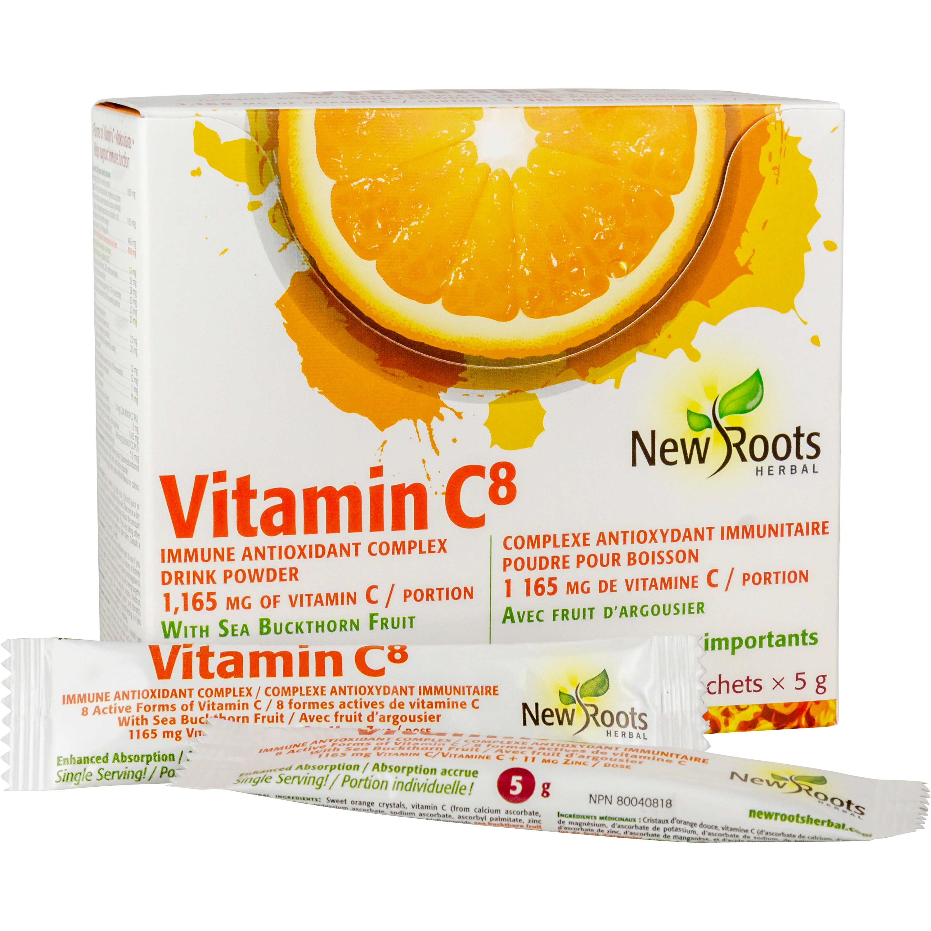 New Roots Vitamin C8 5g Sachet