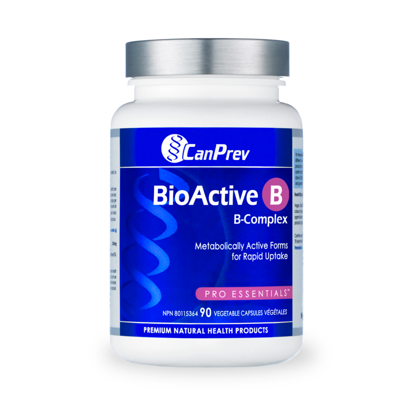 CanPrev BioActive B B-Complex 90 Vegetarian Capsules