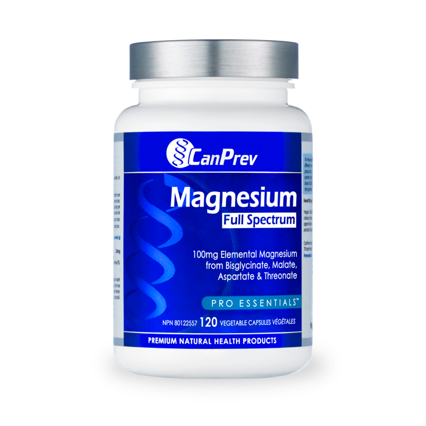 CanPrev Full Spectrum Magnesium 120 Vegetarian Capsules