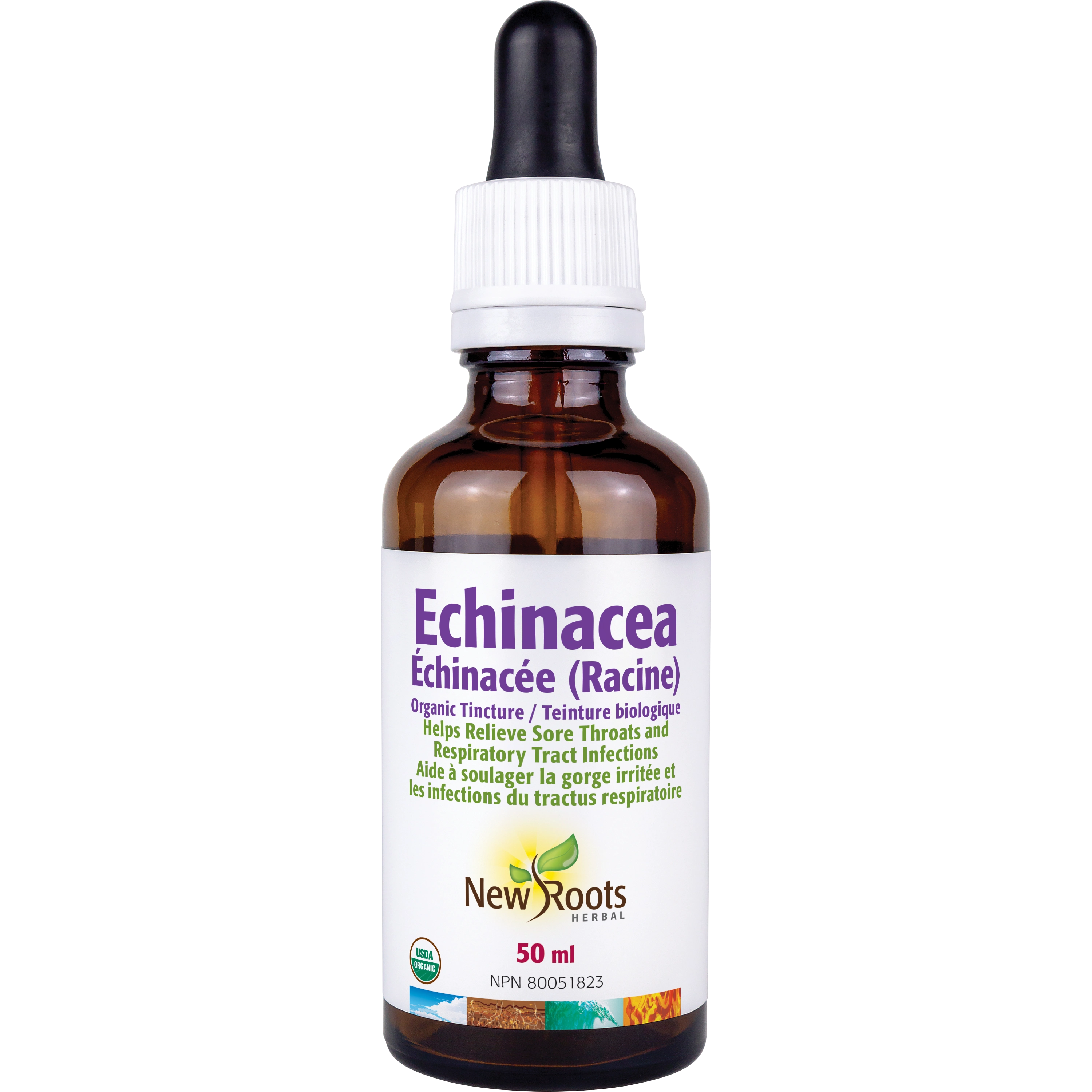 New Roots Organic Echinacea Tincture 50ml