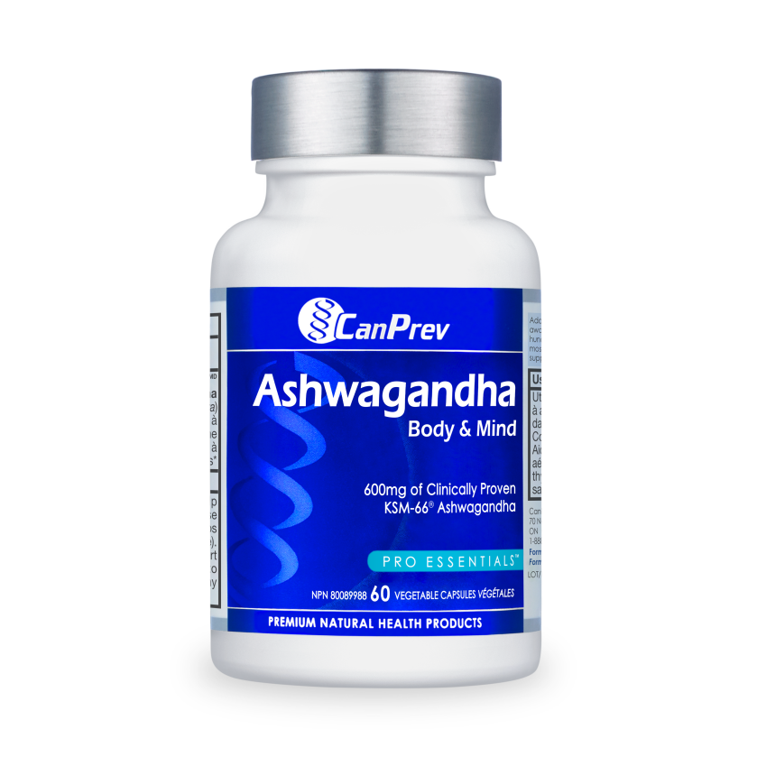 CanPrev Ashwagandha Body & Mind 60 Vegetarian Capsules