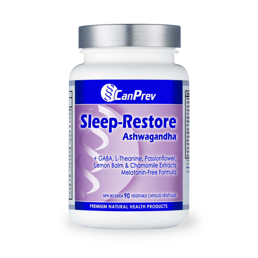 CanPrev Sleep- Restore Ashwagandha 90 Vegetarian Capsules