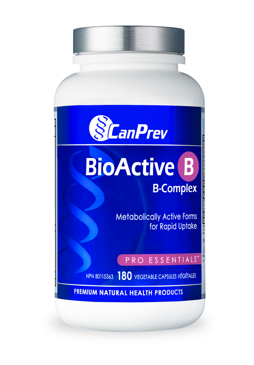 CanPrev BioActive B B-Complex 180 Vegetarian Capsules