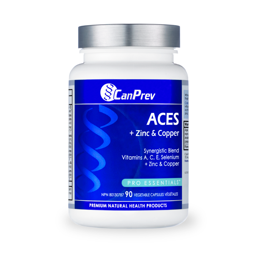 CanPrev ACES + Zinc & Copper 90 Vegetarian Capsules