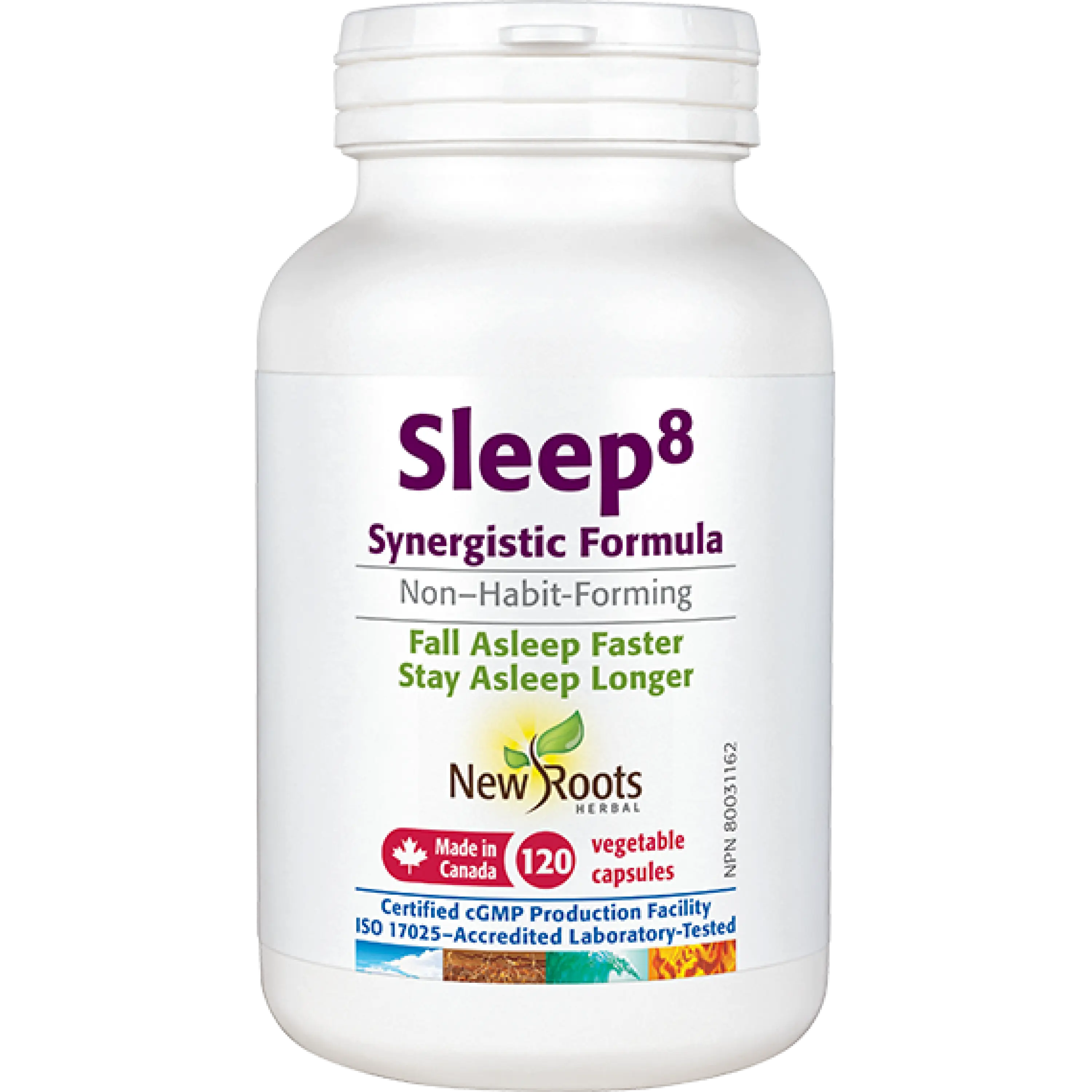 New Roots Sleep 8 120 Vegetarian Capsules
