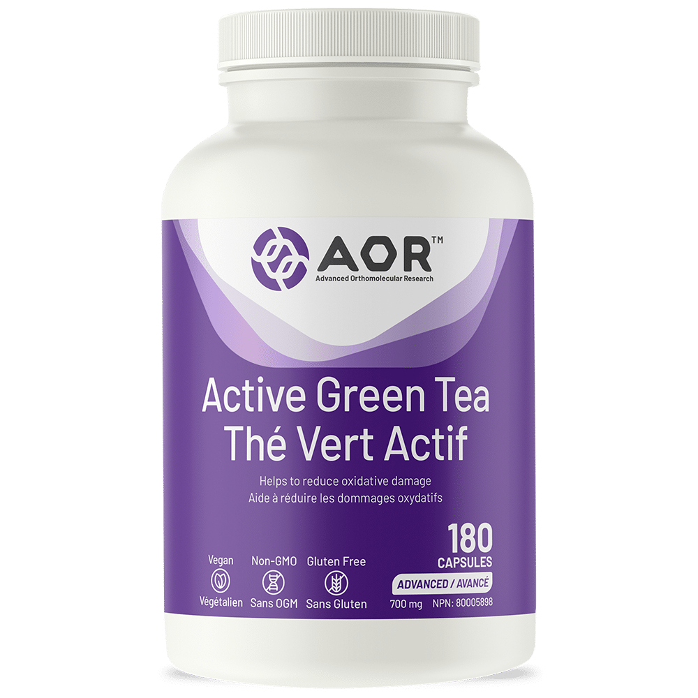 AOR Active Green Tea 180 Vegetarian Capsules