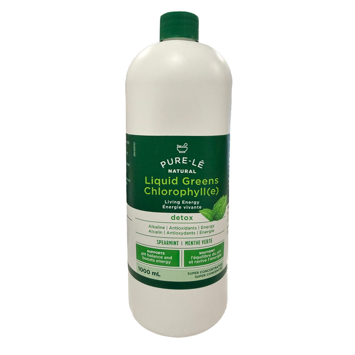 Pure-Le Natural Chlorophyll Mint Flavoured 1L