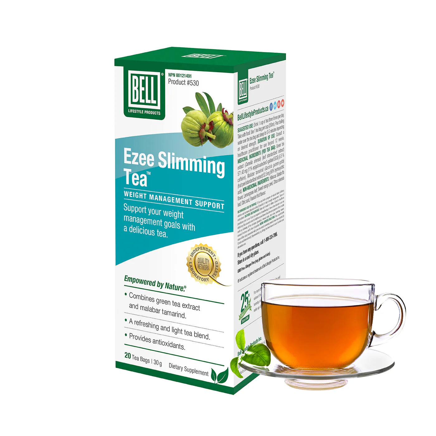 Bell Lifestyle #530 Ezee Slimming Tea 20 Tea Bags