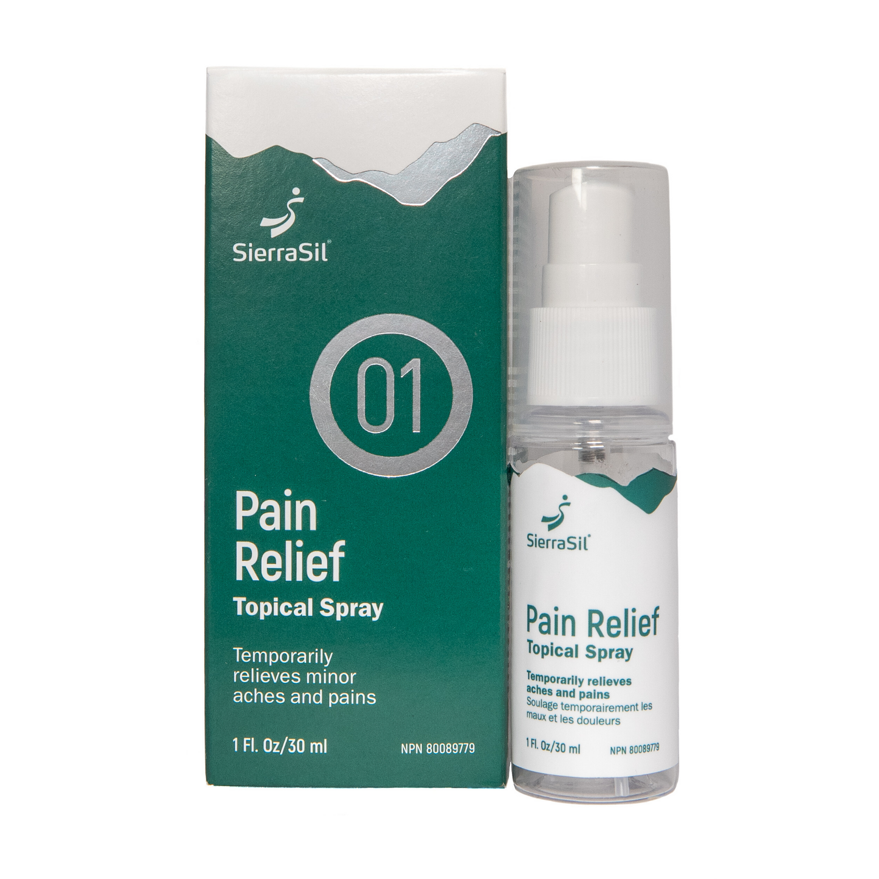 SierraSil Pain Relief Spray 30ml