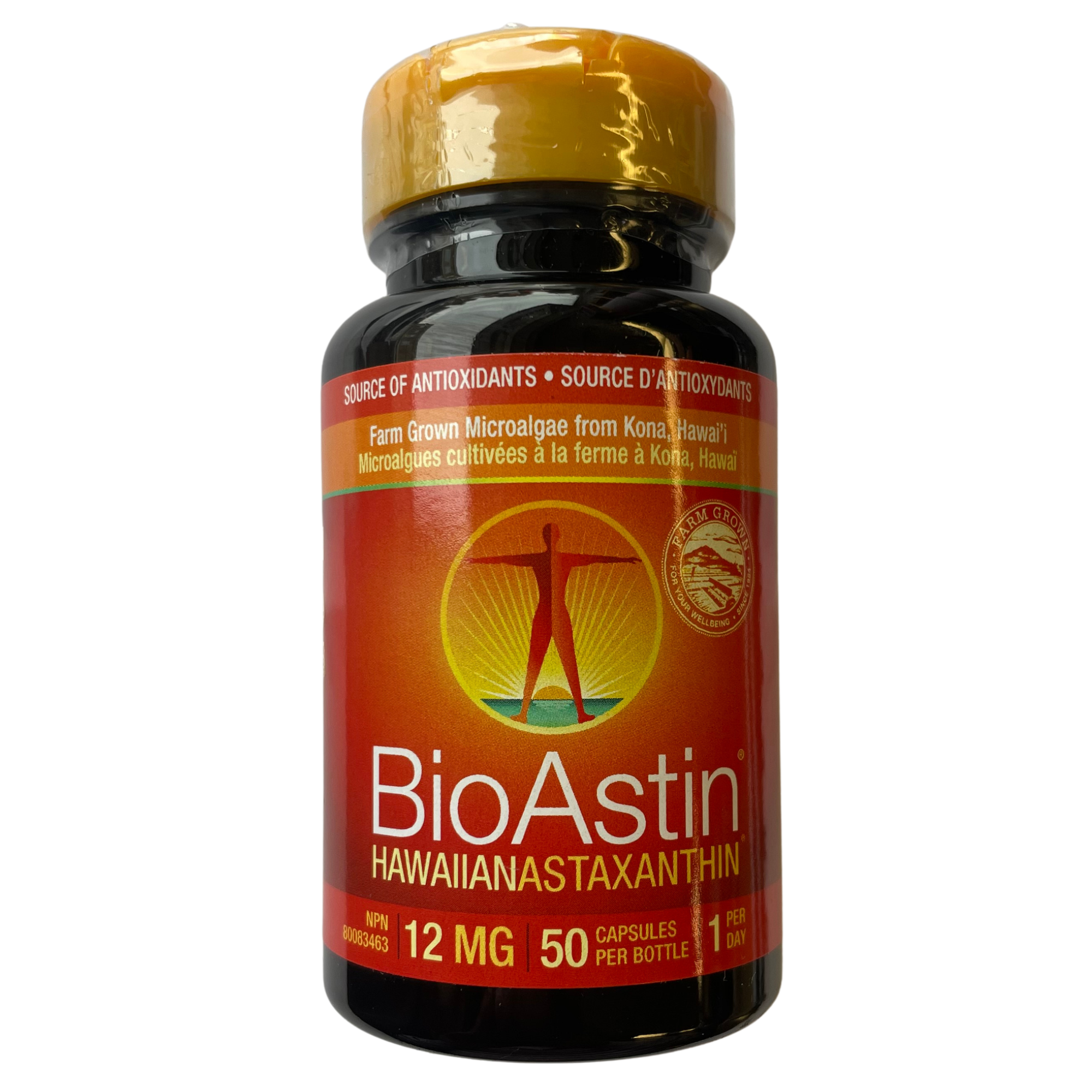 BioAstin Hawaiian Astaxanthin 12mg 50 capsules