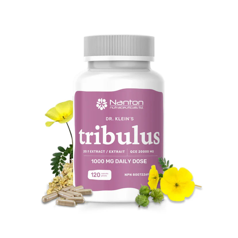 Nanton Tribulus 20:1 Extract 120 Vegetarian Capsules