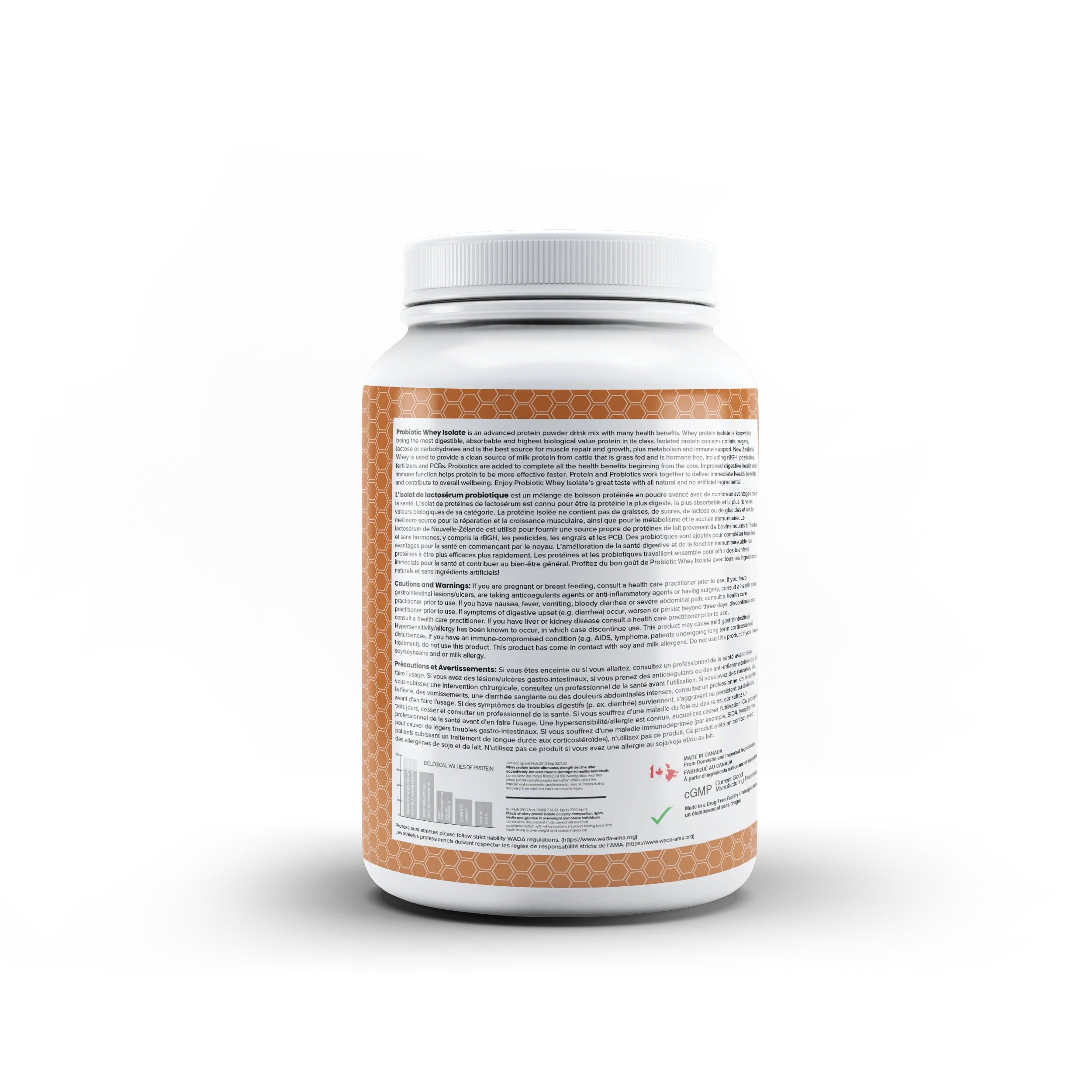 Schinoussa NZ Probiotic Whey Protein Isolate Pumpkin Spice Latte 454g