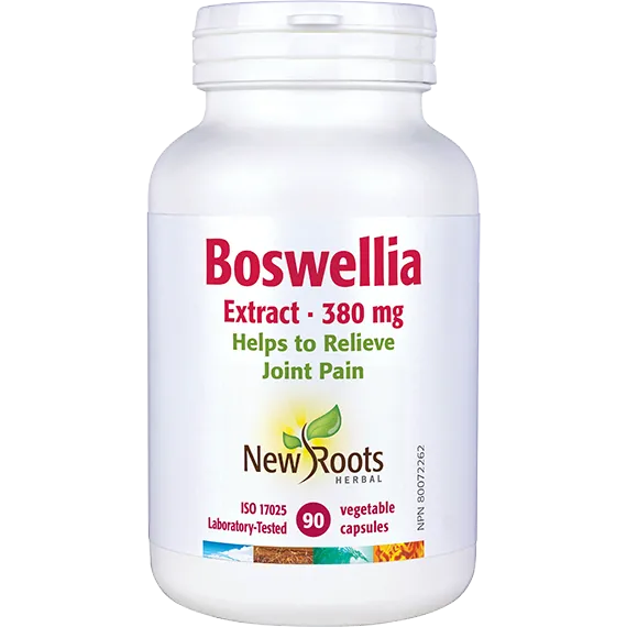 New Roots Boswellia 380mg 90 Vegetarian Capsules