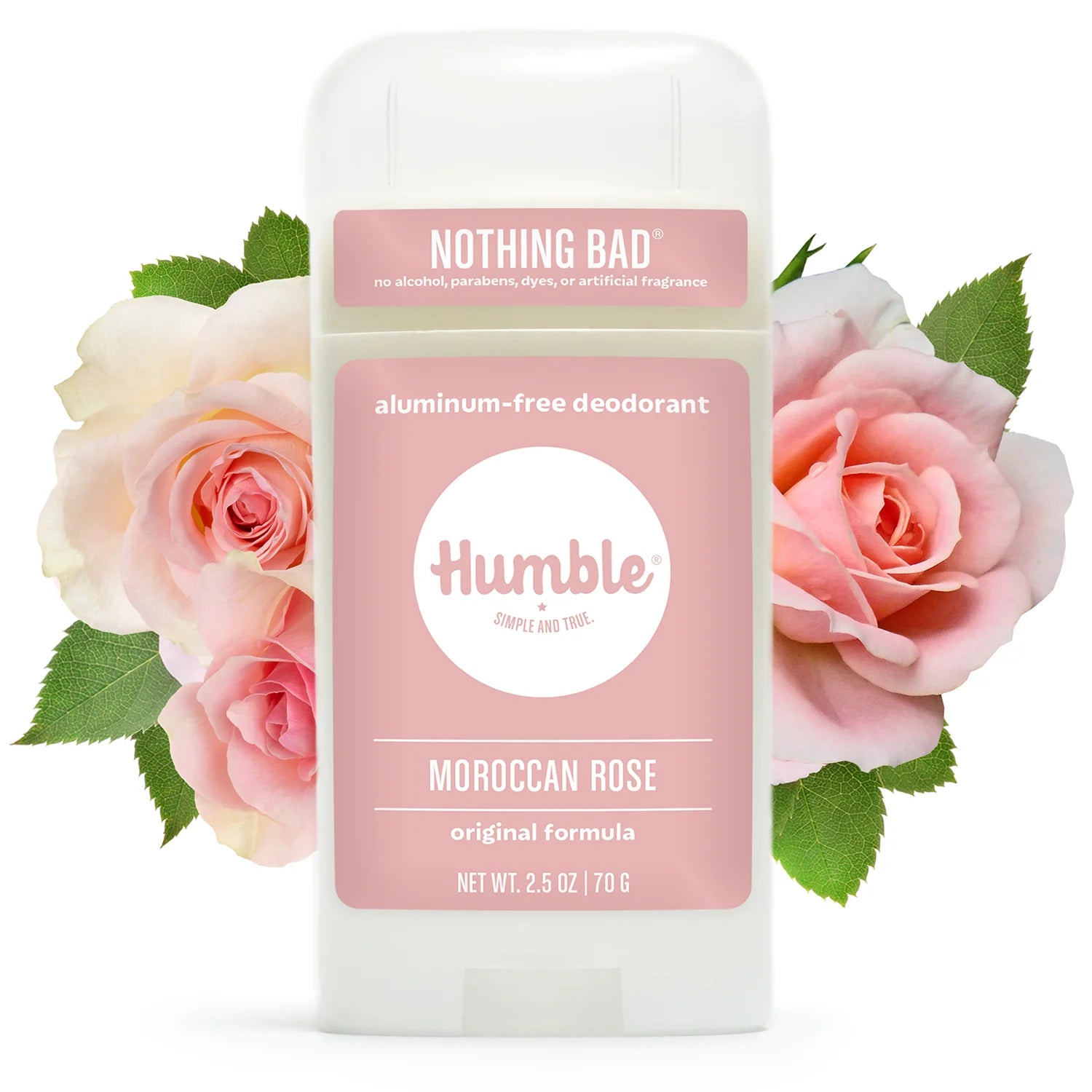 Humble Moroccan Rose Original Formula Deodorant 70g