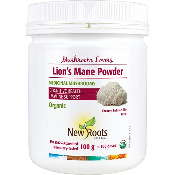New Roots Lion's Mane Powder 100g