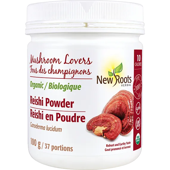 New Roots Organic Reishi Powder 100g
