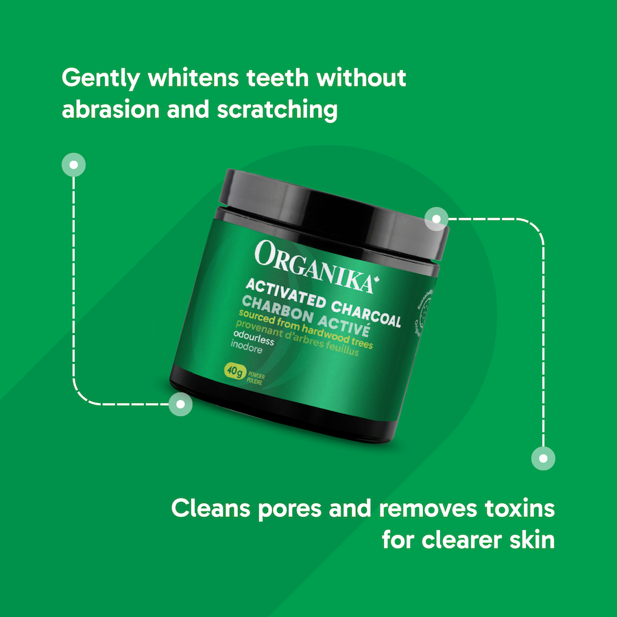 Organika Activated Charcoal Powder 40g