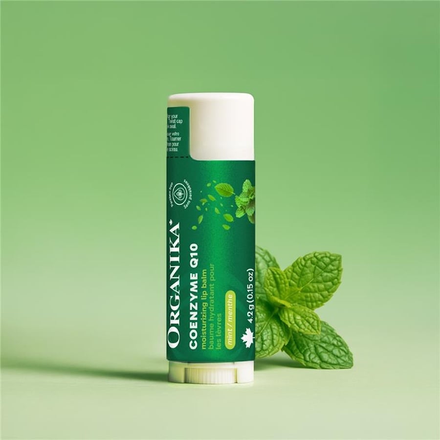 Organika Coenzyme Q10 Moisturizing Lip Balm Mint 4.2g