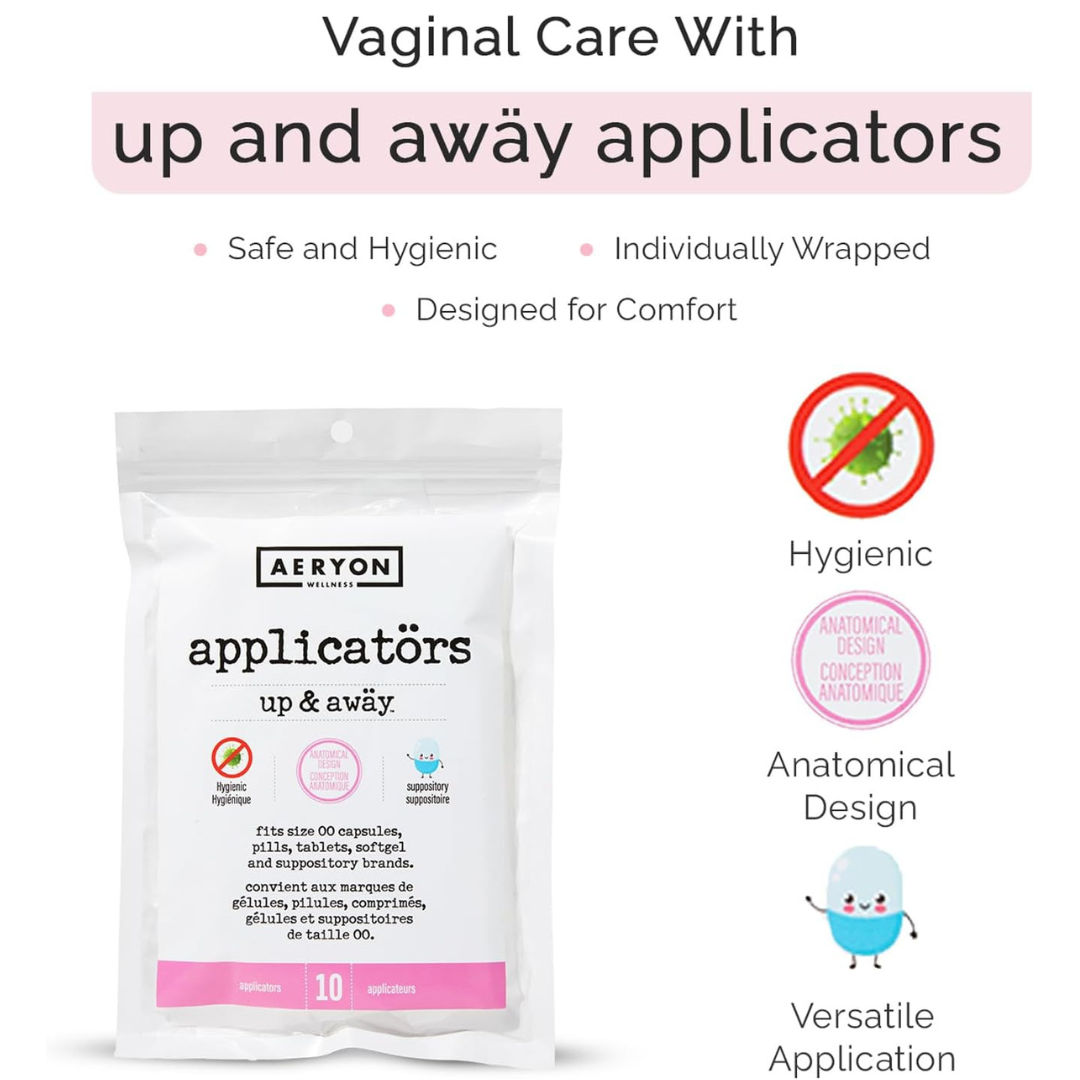 Aeryon Disposable Vaginal & Suppository Applicators 10 Pack
