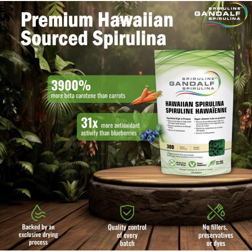Gandalf Hawaiian Spirulina Powder 300g