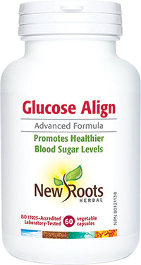 New Roots Gluco Align 60 Vegetarian Capsules — Inside U