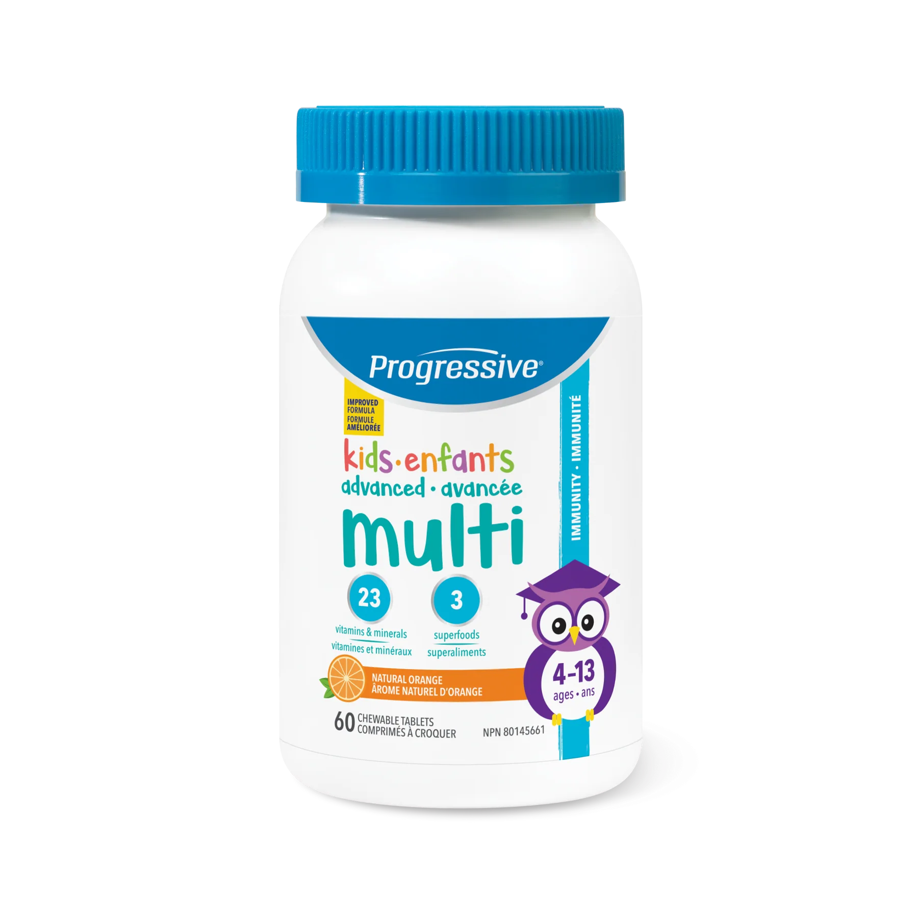 Progressive Kids Multivitamin 60 Tablets