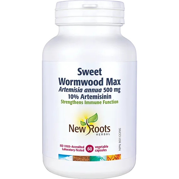 New Roots Sweet Wormwood Max 60 Vegetarian Capsules
