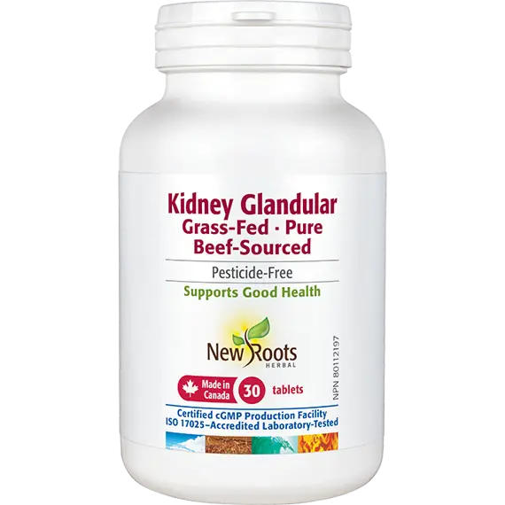 New Roots Kidney Glandular 30 Tablets