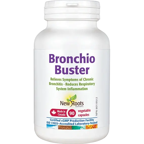 New Roots Bronchio Buster 90 Vegetarian Capsules