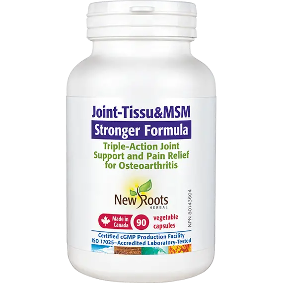 New Roots Joint-Tissu&MSM 90 Vegetarian Capsules